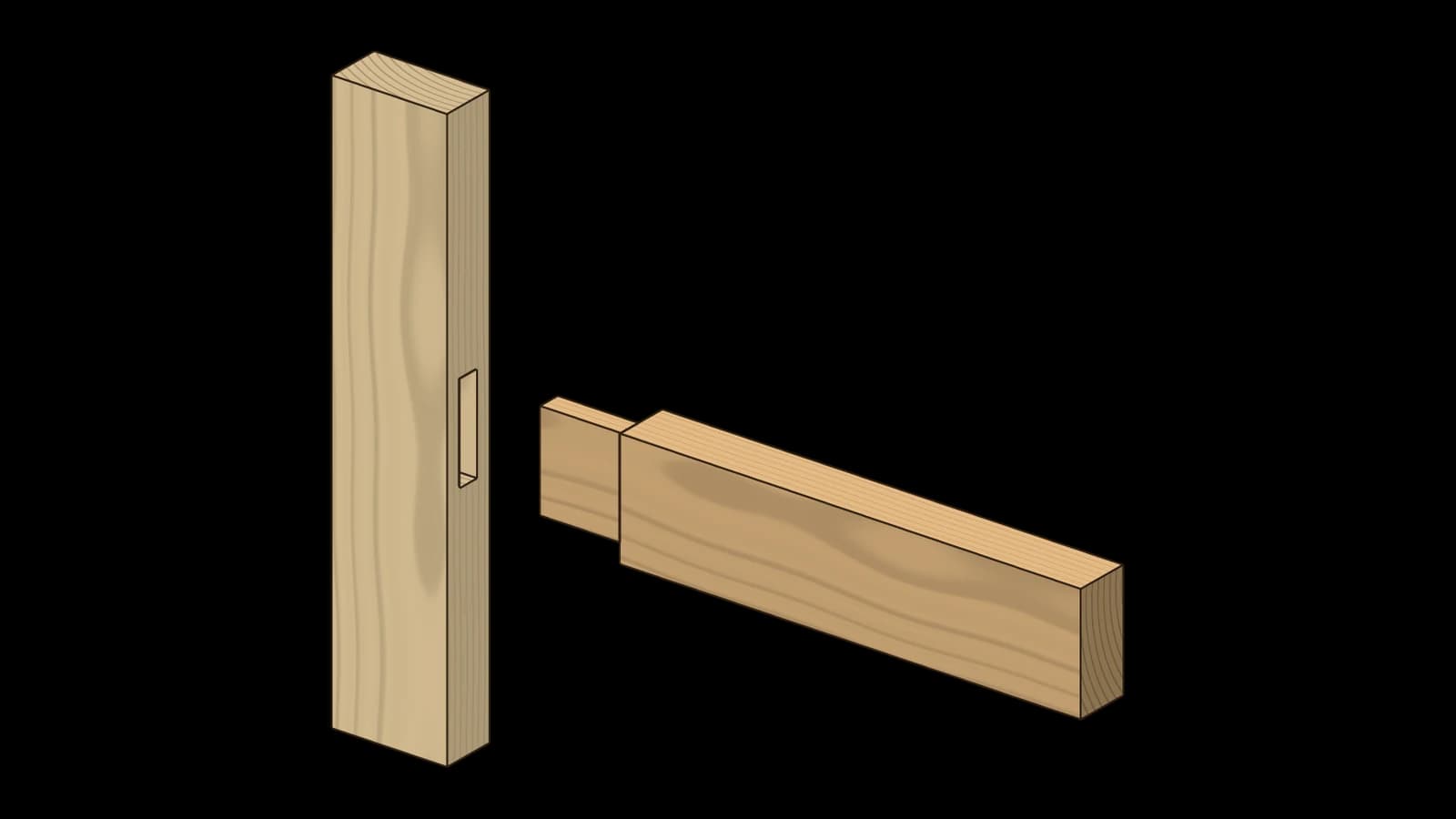 Zapfenverbindung